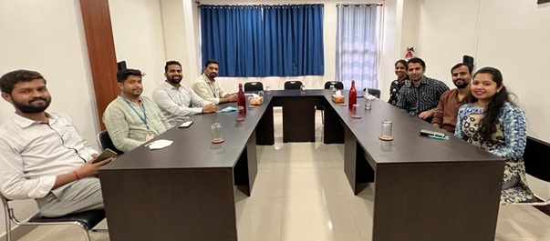 Faculty field visit to CodeMax IT Solutions from Don Bosco College of Engineering