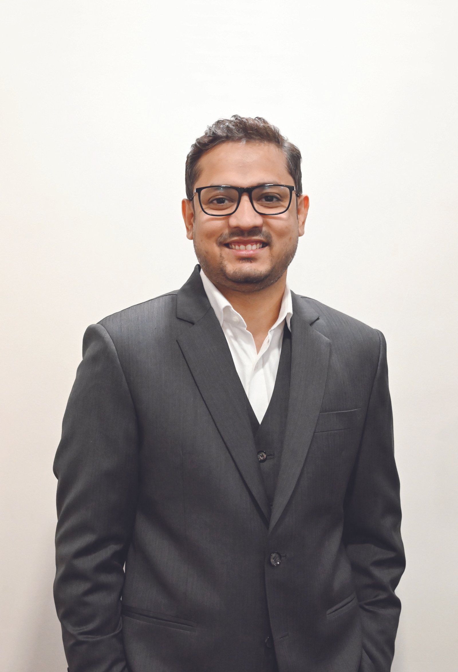 Mayur Virkar - editorial portrait for Business Goa magazine