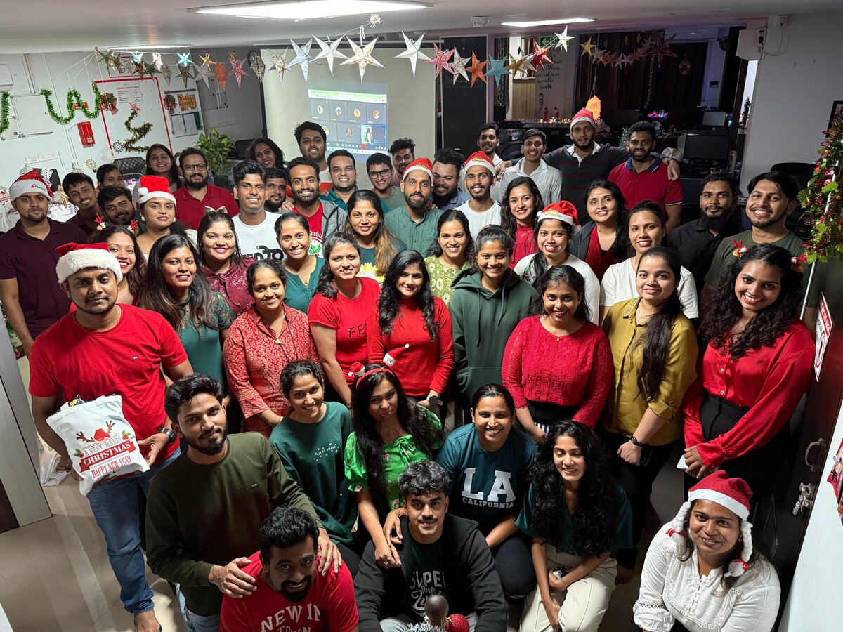 CodeMax team Christmas celebration